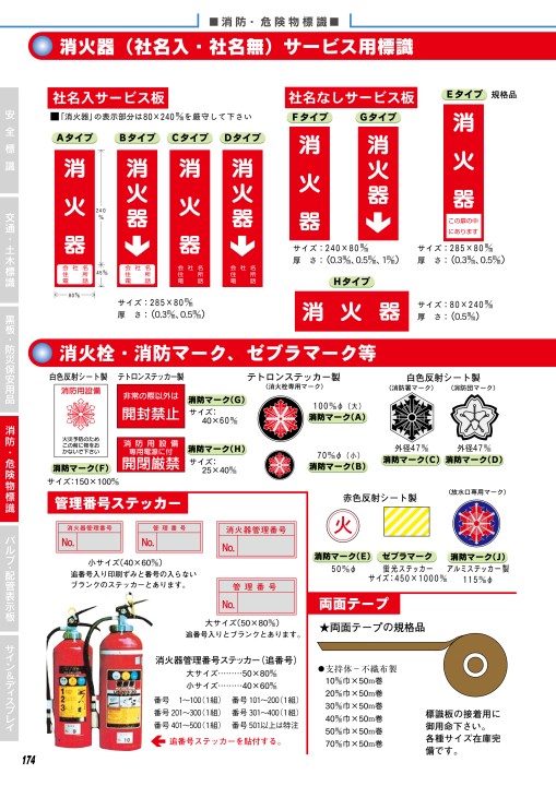 JSグループ 安全標識＆保安⽤品 Vol.22-A